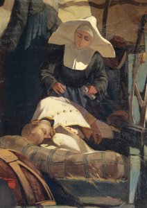 Italie, Florence, Le Champ italien après la bataille de Magenta (détail) - Giovanni Fattori
