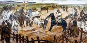 Mena en Maremma, c.1890-91 - Giovanni Fattori