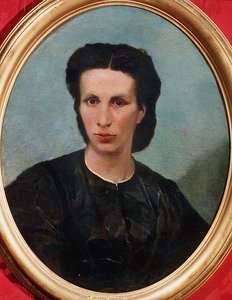 Portrait de Mme Biliotto - Giovanni Fattori