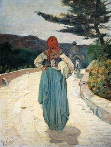 Route blanche - Giovanni Fattori