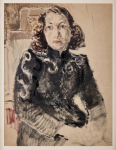 Fille en noir - Giovanni Forghieri