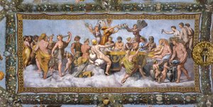 Mariage de Cupidon et Psyché - Giovanni Francesco (c.1488 1528) Penni