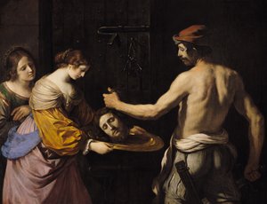 Salomé recevant la tête de Saint Jean-Baptiste, 1637 - Giovanni Francesco Barbieri
