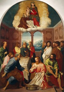 Le lavement des pieds - Giovanni Francesco Caroto