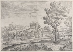 Maison au sommet d
