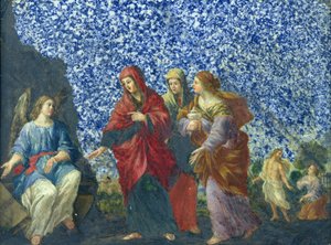 Les Saintes Femmes au tombeau - Giovanni Francesco Romanelli