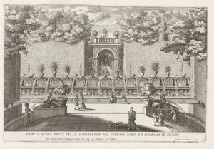 Fontaine dans les jardins de la Villa d