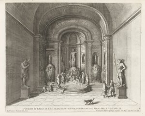 Fontaine de Bacchus dans la Villa d