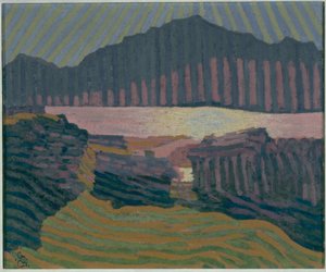 Vue de Capolago, vers 1907 - Giovanni Giacometti
