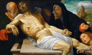 Renaissance : La lamentation sur le Christ - Giovanni Girolamo Savoldo