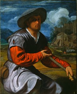 Berger avec une flûte, c.1525 - Giovanni Girolamo Savoldo