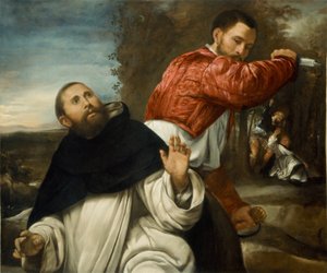 La mort de Saint Pierre Martyr - Giovanni Girolamo Savoldo