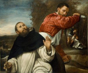 La mort de Saint Pierre Martyr, 1530-35 - Giovanni Girolamo Savoldo