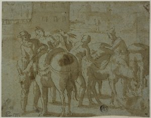 Muletiers et mules