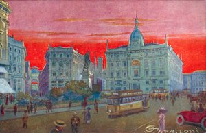 Milan : Piazza Cordusio - Giovanni Guerzoni