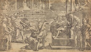 Le martyre de Saint Pierre et Saint Paul, vers 1527 - Giovanni Jacopo Caraglio