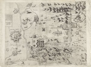 Plan du siège de Palmanova - Giovanni Justo