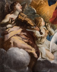 Les anges musiciens par Giovanni Lanfranco - Giovanni Lanfranco