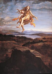 Marie Madeleine assumée au ciel par des anges