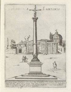 Colonne de San Antonio (Monuments modernes et antiques à Rome) - Giovanni Maggi