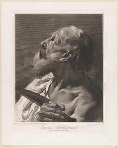 Apôtre Barthélemy (Sanctus Bartholomaeus) - Giovanni Marco Pitteri