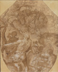 La Découverte du verre, vers 1570-72 - Giovanni Maria Butteri