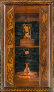 Chœur canonique lignaean, incrusté par Giovanni Maria Platina 1484, Stallo supérieur - Giovanni Maria Platina