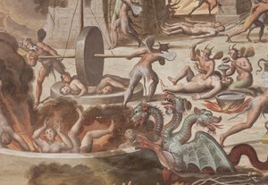 Enfer, 1614 (détail) - Giovanni Mauro della Rovere