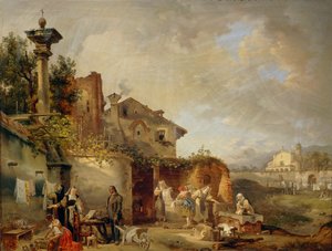 Buanderie du couvent - Giovanni Migliara