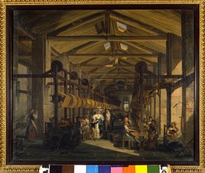 Filature de soie - Giovanni Migliara