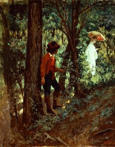 Dans les bois - Giovanni Mochi