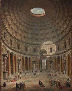 Intérieur du Panthéon, Rome - Giovanni Paolo Pannini