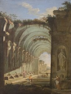 Ruines avec thermes