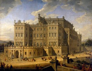 Vue du Château de Rivoli - Giovanni Paolo Pannini