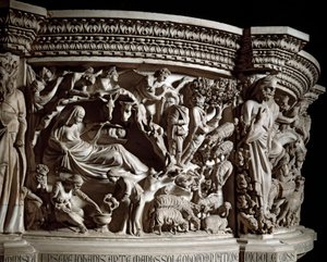 Nativité (détail) - Giovanni Pisano