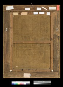 Dos du tableau Le Chœur de l