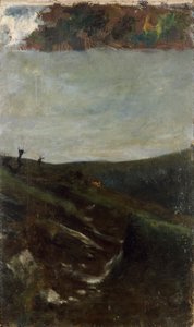Paysage près de Milan - Giovanni Segantini