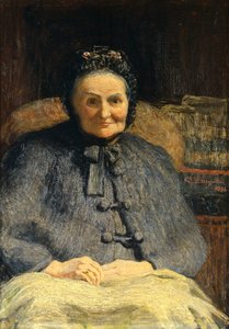 Portrait de Mme Casiraghi Oriani - Giovanni Segantini