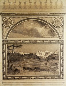 Étude pour le Triptyque des Alpes, Vie