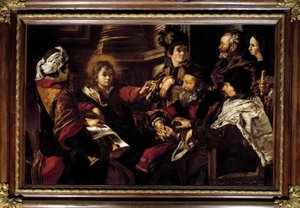 Le Christ parmi les docteurs - Giovanni Serodine