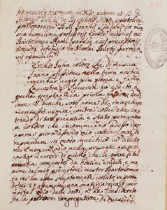 Page manuscrite d