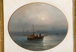 Marina avec bateaux - Giovanni Susani