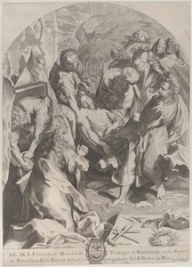 La Mise au tombeau, vers 1622 - Giovanni Temini