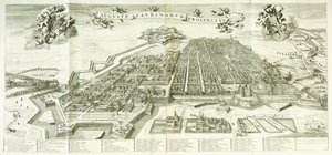 Vue de Turin, 1672 - Giovanni Tommaso Borgonio