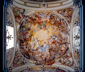 Couronnement de la Vierge, 1725 - Giovanni Tuccari