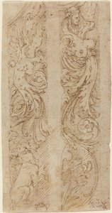Décorations grotesques pour panneaux muraux - Giovanni da Udine