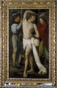 Saint Roch, Saint Sébastien et Sainte Marguerite - Giovanni de Busi Cariani