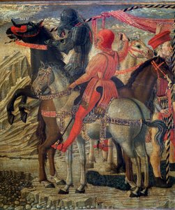 Épisodes de la vie de Saint Nicolas de Bari (Saint Nicolas de Myre) - Prédelles - Détail