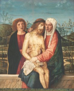 Pietà avec la Vierge et Saint Jean - Giovanni di Niccolo Mansueti