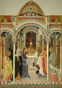 Présentation de Jésus au Temple, après 1445 - Giovanni di Paolo